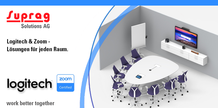 Logitech & Zoom - Lösungen für jeden Raum