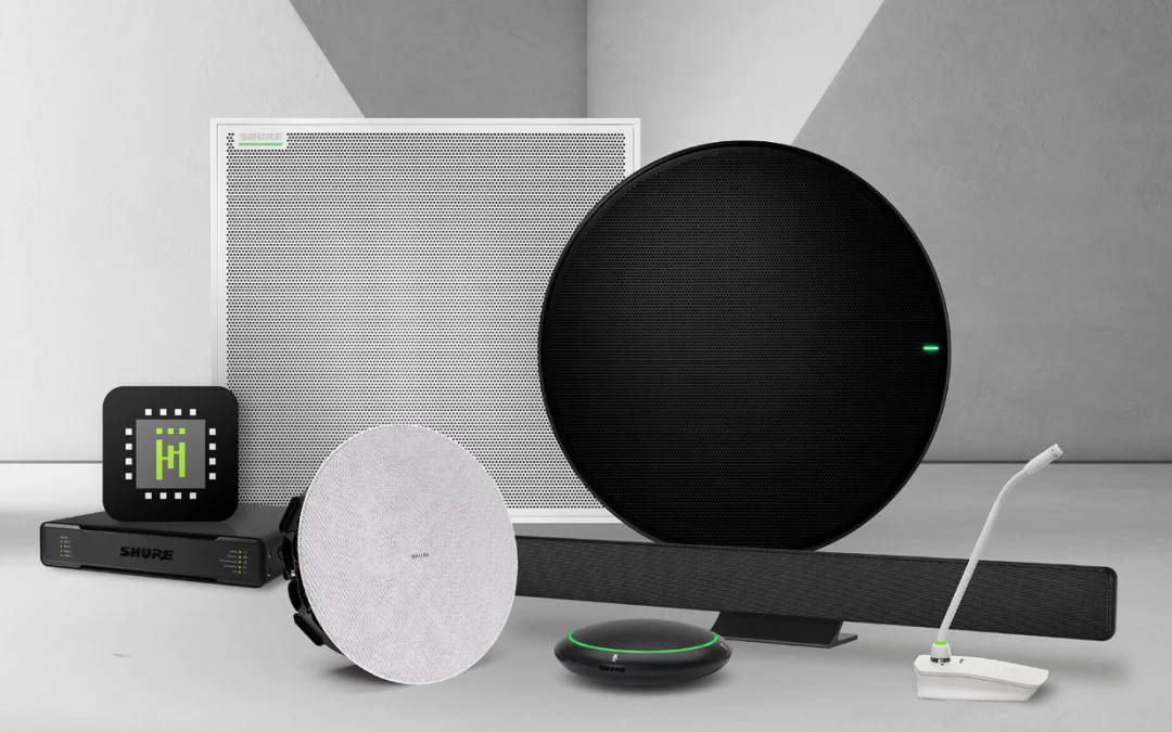 Moderne Mikrofontechnik für Konferenzräume