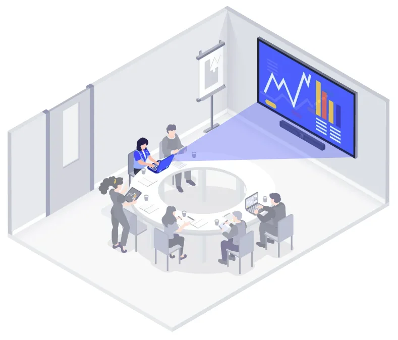 Mit Airtame Präsentieren