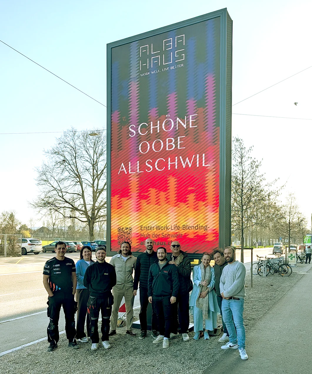LED Stele, Alba Haus