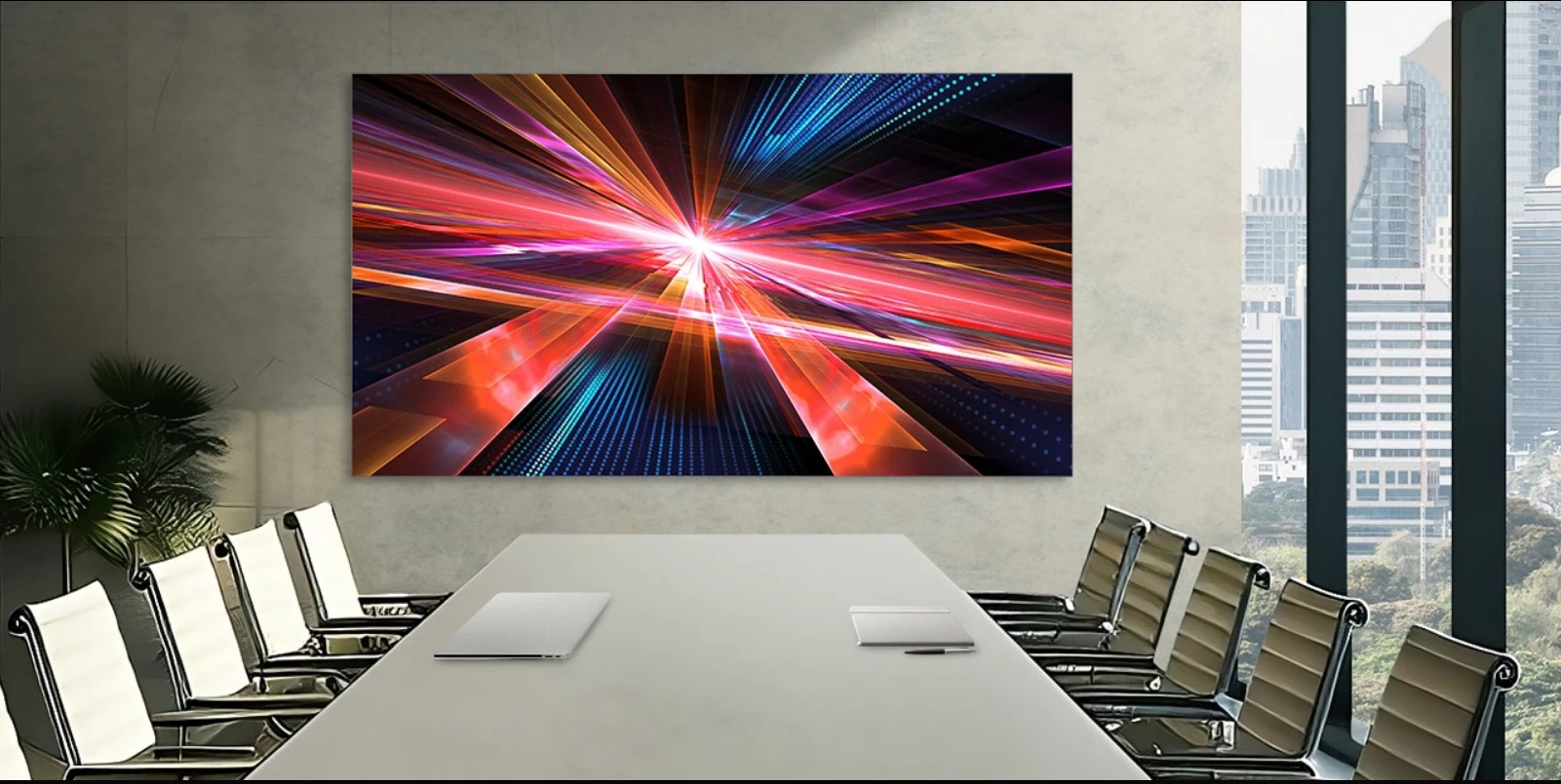 Samsung The Wall 136 Zoll LED Wall für Boardrooms und repräsentative Unternehmensbereiche Samsung The Wall 136 Zoll LED Wall für Boardrooms und repräsentative Unternehmensbereiche