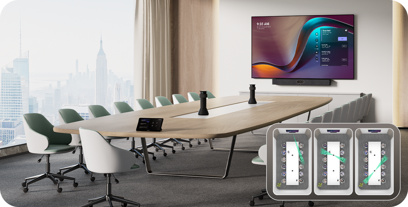 Die Shure IntelliMix Bar Pro für Microsoft Teams Rooms